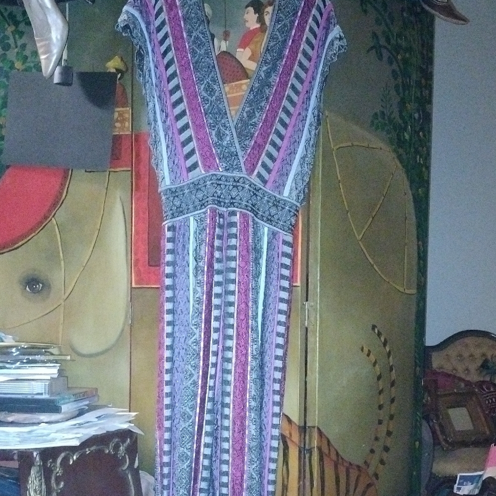 Striped Sexy Multicolor Jumpsuit - Picture 8 of 12
